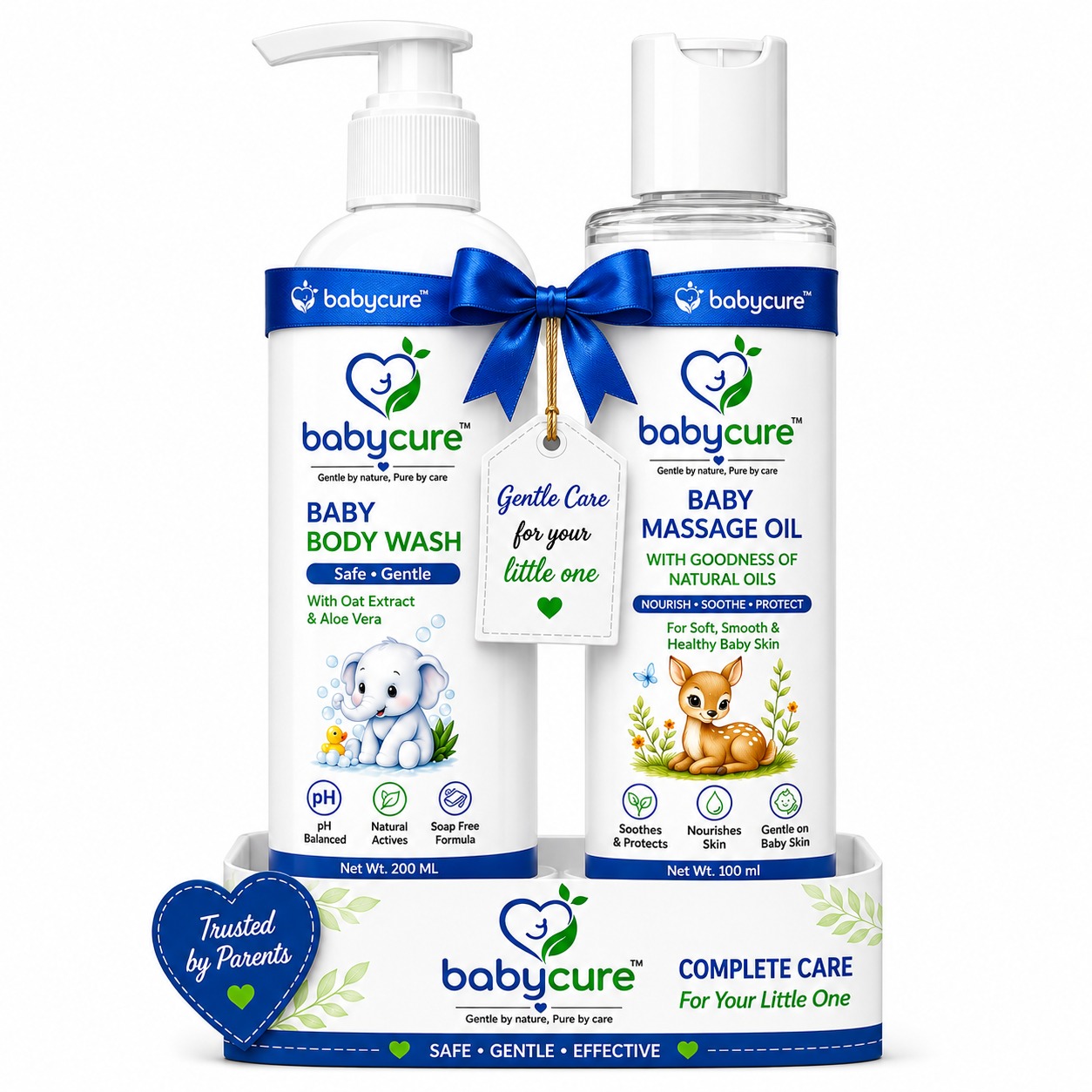 Baby Massage Oil & Baby Body Wash